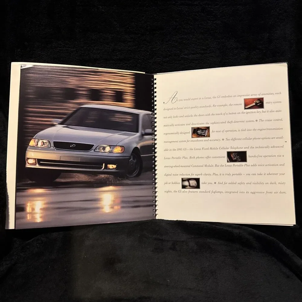 Vintage 95 Lexus GS Sales Brochure